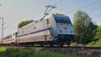 Elektrolokomotive DB 101 057-8 Intercity Freilassing