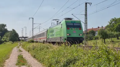 Elektrolokomotive DB 101 088-3 Werbelokomotive DEVK