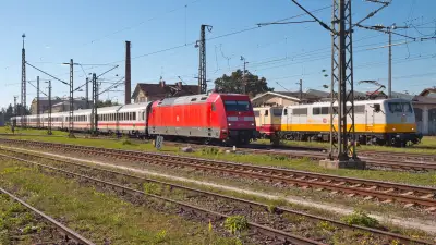 Elektrolokomotive DB 101 145-1 Intercity Königssee Freilassing