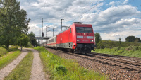 Elektrolokomotive DB 101 132-9 Intercity Niederstrass