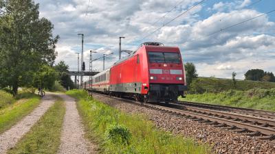 Elektrolokomotive DB 101 132-9 Intercity Niederstrass
