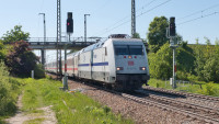 Elektrolokomotive Deutsche Bahn 101 057-8 Niederstrass