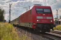 Elektrolok 101 048 der DB in Freilassing