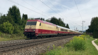 Elektrolokomotive DB 101 001-6 Sonderzug Rheingold Freilassing
