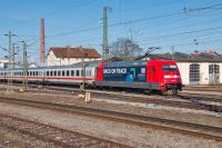 Elektrolok DB 101 068 am Bahnhof Freilassing