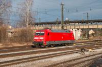 Elektrolokomotive 101 126 der Deutschen Bahn