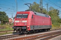 Lokomotive 101 007 der DB