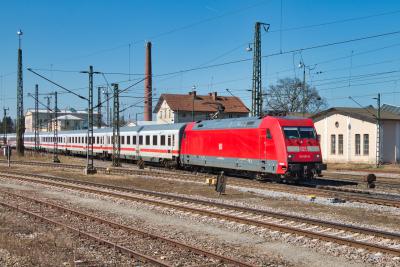 Elektrolokomotive DB 101 001 in Freilassing
