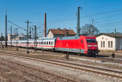 Elektrolokomotive DB 101 001 in Freilassing