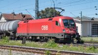 ÖBB Elektrolokomotive Taurus 1016 007-7 Sunny Boy in Freilassing