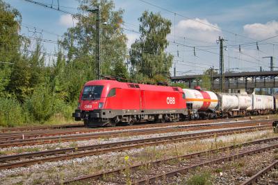 Elektrolokomotive 1016 050 der ÖBB