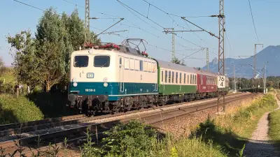 Elektrolokomotive Pressnitztalbahn PRESS 110 511-3 Niederstrass