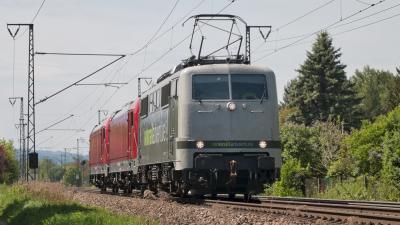 Elektrolokomotiven Überstellung railadventure 111 222 in Freilassing