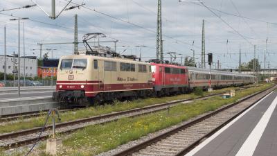 Elektrolokomotive DB 111 212-7 Königssee-Express Freilassing