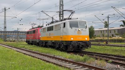 Elektrolokomotive Deutsche Bahn DB 111 095-6 Freilassing