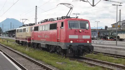 Elektrolokomotive DB 111 067-5 Königssee-Express Freilassing