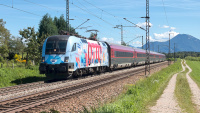 Elektrolokomotive ÖBB Taurus 1116 241 OTTO Railjet Niederstrass