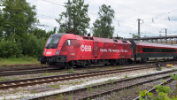 Werbelok ÖBB Taurus 1116 225 railjet Freilassing