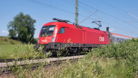 Elektrolokomotive ÖBB Taurus 1116 098 Niederstrass