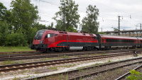 ÖBB railjet Taurus 1116 223 Elektrolokomotive Freilassing