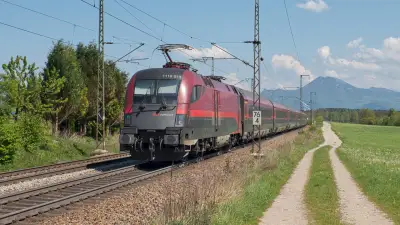 ÖBB Elektrolokomotive SIEMENS Taurus 1116 214 Railjet