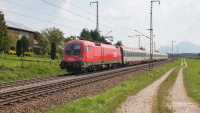 Elektrolokomotive Siemens Taurus ÖBB 1116 281 Niederstrass