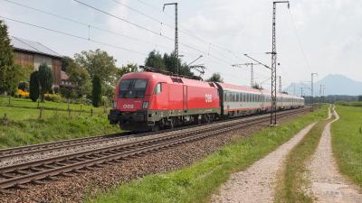 Elektrolokomotive Siemens Taurus ÖBB 1116 281 Niederstrass
