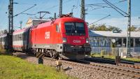 ÖBB Taurus 1116 102 an der Lokwelt Freilassing