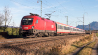 Elektrolokomotive ÖBB Taurus 1116 126 EC Niederstrass