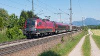 Elektrolokomotive ÖBB 1116 155 Railjet Niederstrass