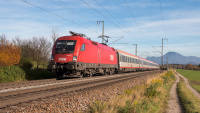 Elektrolokomotive ÖBB Taurus 1116 150 Eurocity Freilassing