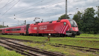 Elektrolokomotive ÖBB Taurus 1116 251-0 Railjet Freilassing