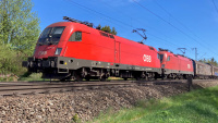 Elektrolokomotive ÖBB Taurus 1116 169 Freilassing