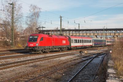 Elektrolokomotive 1116 189 der ÖBB