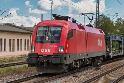 1116 183 der ÖBB in Freilassing
