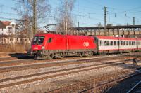 ÖBB Taurus 1116 283 in Freilassing Eurocity EC