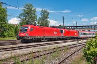 ÖBB Taurus 1116 012 und 1160 052 in Freilassing