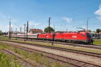 ÖBB Taurus 1116 277 und 1116 281 in Freilassing