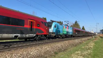 Elektrolokomotive ÖBB Taurus 1116 244 KlimaTicket Railjet