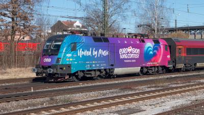 Elektrolokomotive ÖBB Taurus 1116 203 Eurovision Song Contest