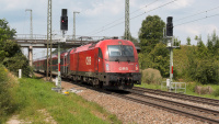Elektrolokomotive ÖBB Siemens Taurus 1216 003 Railjet Niederstrass