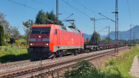 Elektrolokomotive DB 152 042-8 Siemens ES64F Güterzug Niederstrass