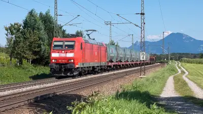 Elektrolokomotive Bombardier TRAXX DB 185 188-0 Niederstrass