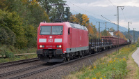 Elektrolokomotive DB 185 056-9 Güterzug Freilassing