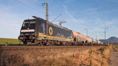 Elektrolokomotive BEACON 185 567-5 Kesselwagen Niederstrass