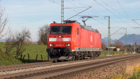 Elektrolokomotive DB 185 084-1 Güterzuglok Niederstrass