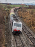 Elektrolokomotive RTC 189 904 Güterzug Amersberg