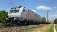 Elektrolokomotive akiem 189 844 in Freilassing