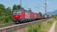 Elektrolokomotive ÖBB Vectron 1293 099 Güterzug Niederstrass