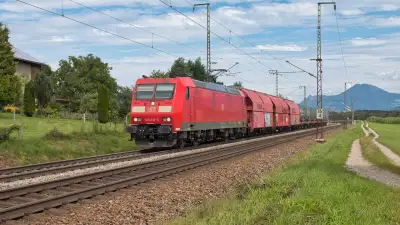 Elektrolokomotive DB 185 013-0 ZAS Müll-Transport Niederstrass